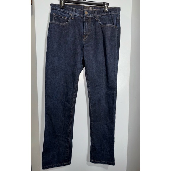 J Brand Tyler Men's jeans Slim‎ straight fit 33 X 30 Blue Resin cotton blend